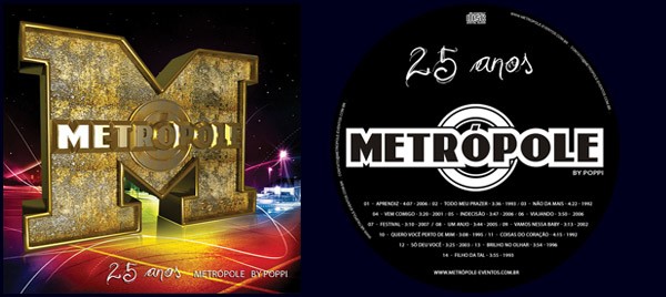 METRÓPOLE BY POPPI - 25 ANOS